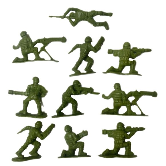 Corp Army Elite Plastic Army Men Lot of 23 - Picture 3 of 8